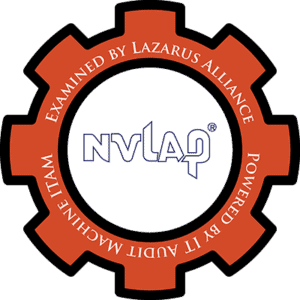 Lazarus Alliance is a NIST National Voluntary Laboratory Accreditation Program (NVLAP)